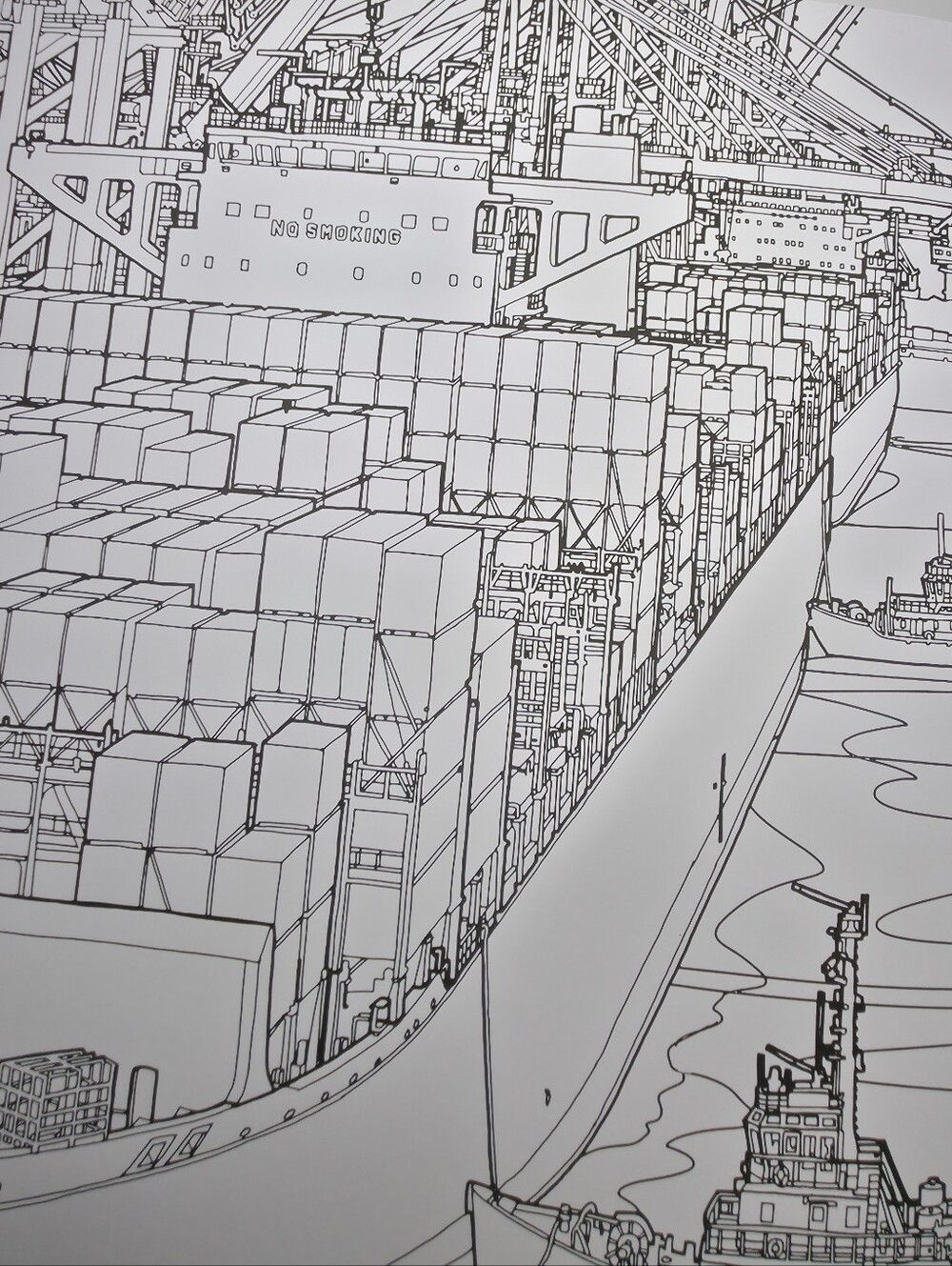 Fantastic Machines Adult Coloring Book #CRA3 - Picture 3 of 6